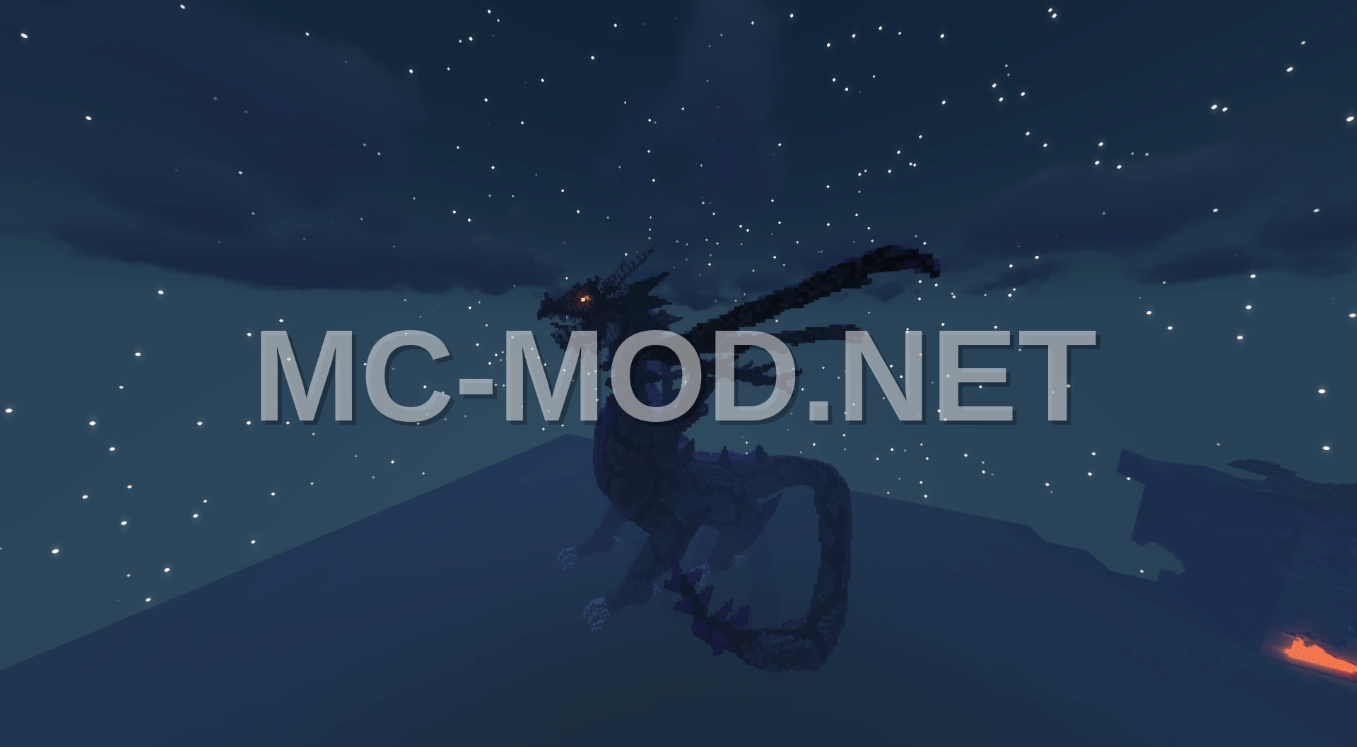 Massive Ender Dragon Sculpture