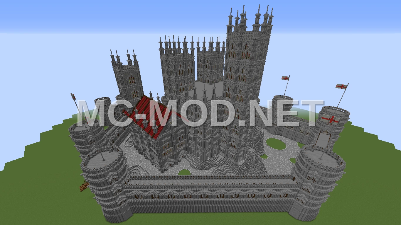 Massive Hand-Built Medieval Castle Structure