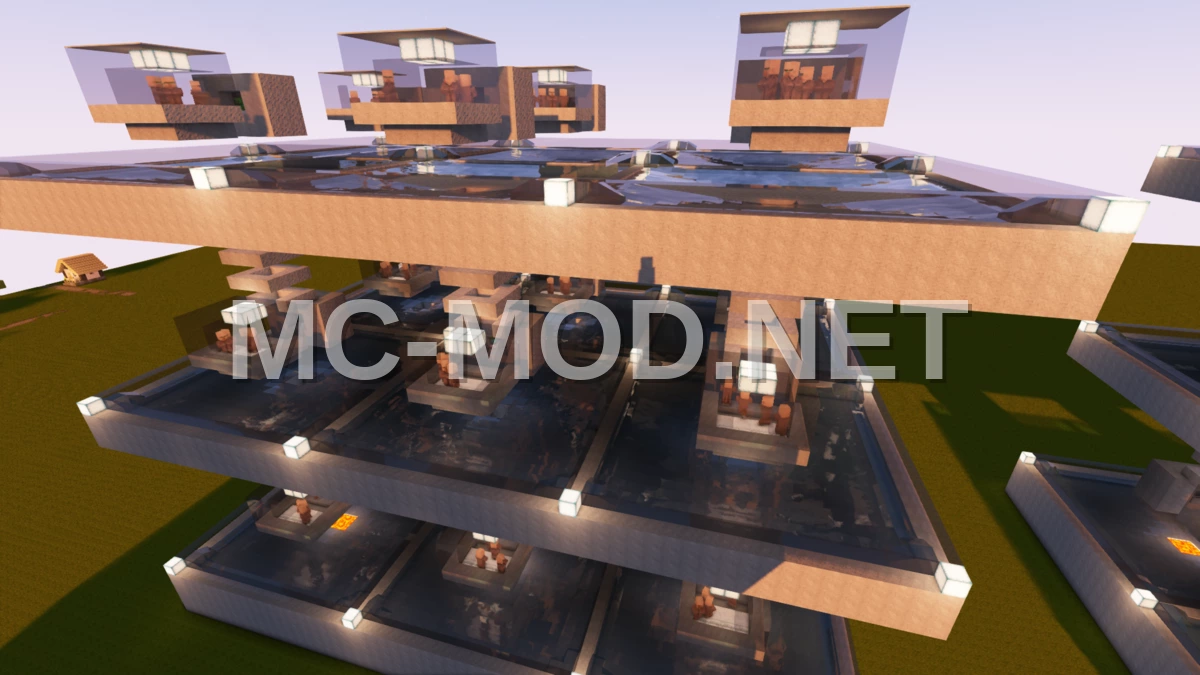 Massive Iron Golem Farm Design