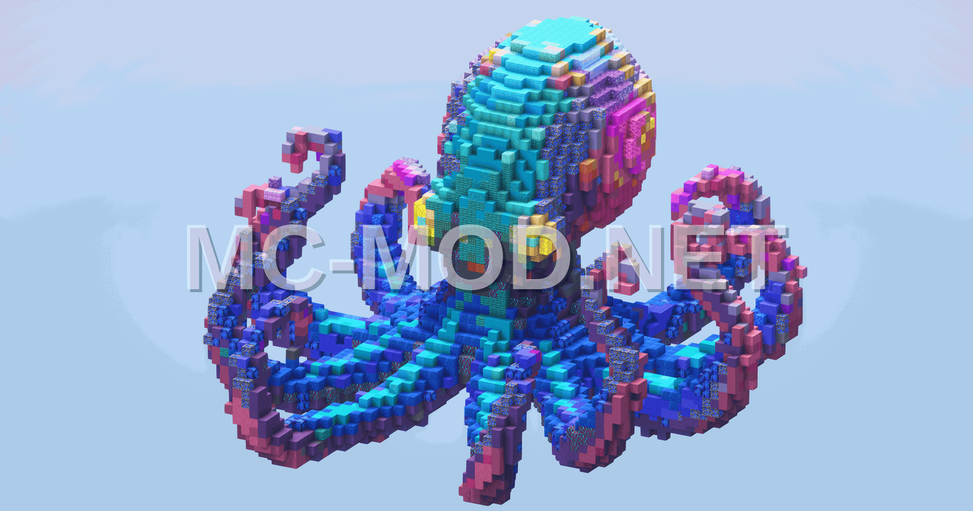Massive Kraken Statue