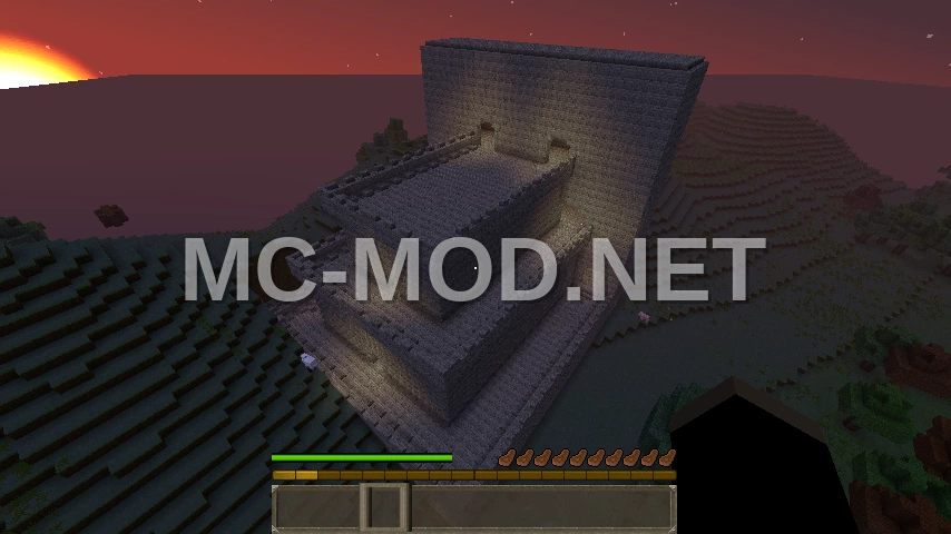 Massive Medieval Castle Fortress
