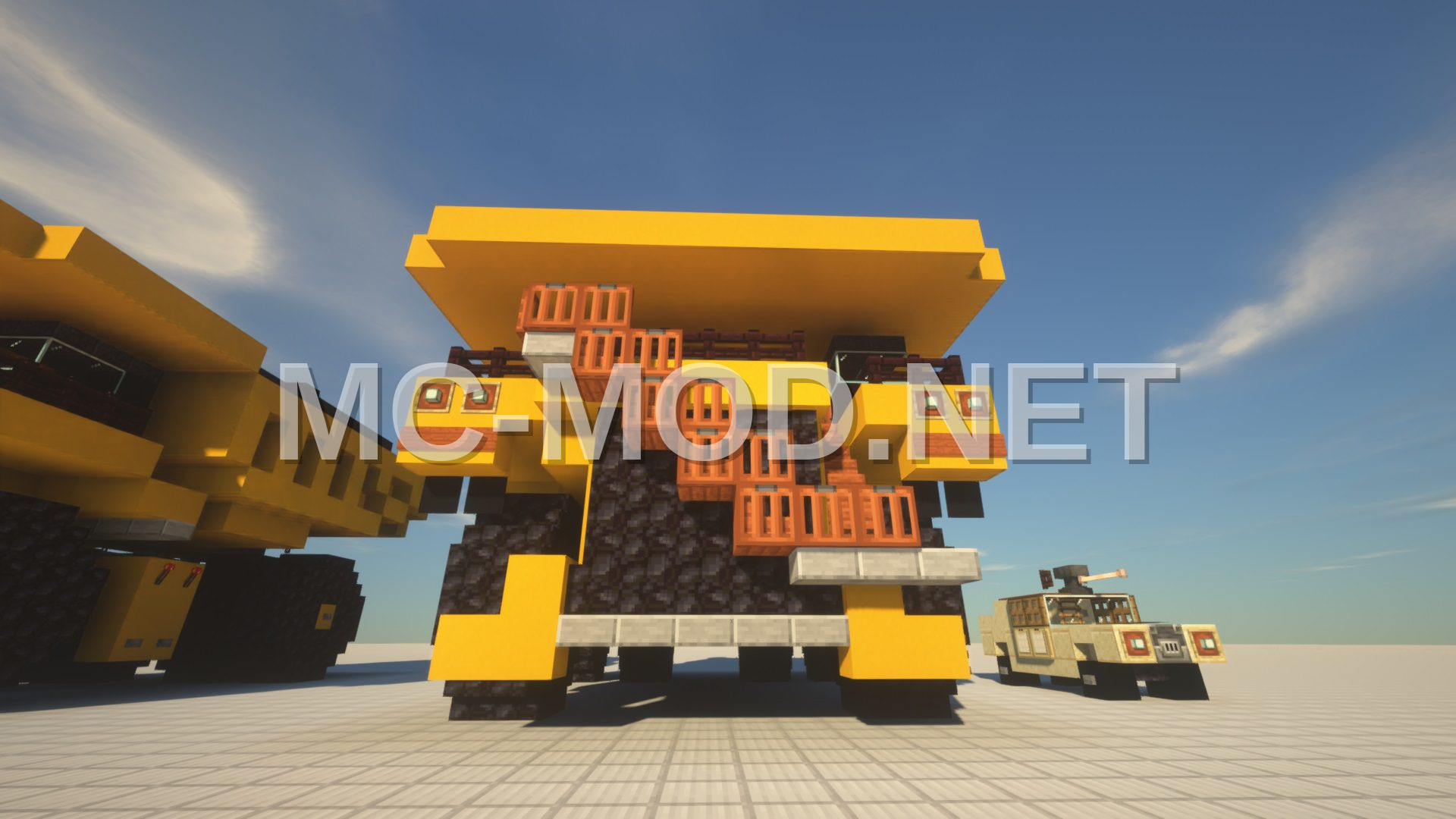 Massive Mining Dump Truck