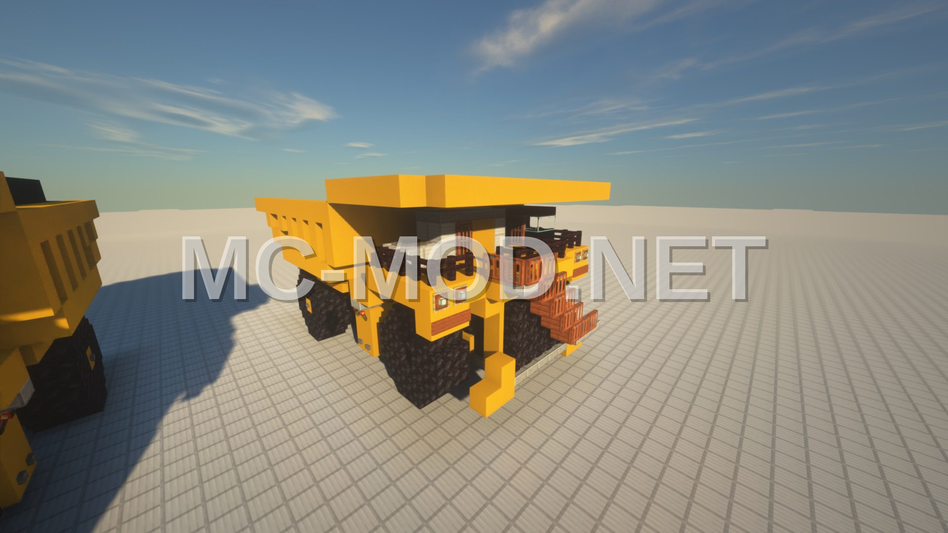 Massive Mining Dump Truck