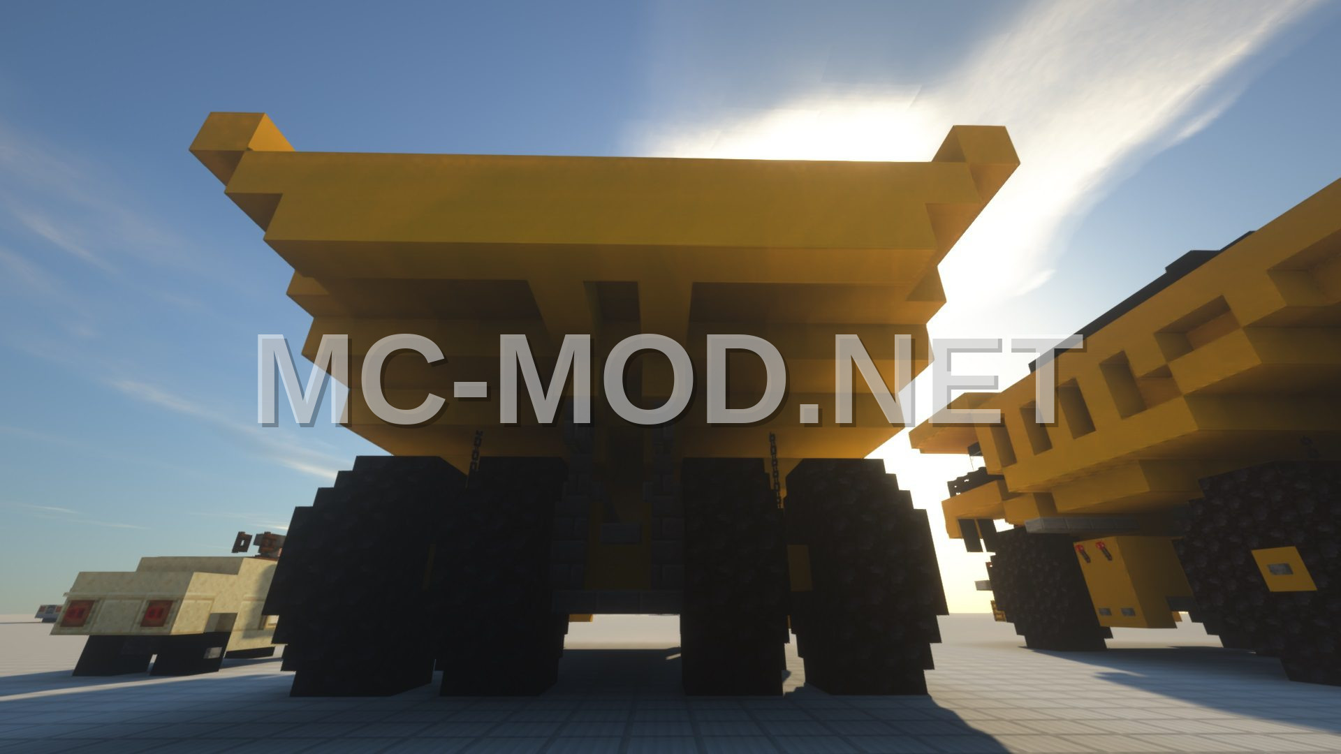 Massive Mining Dump Truck