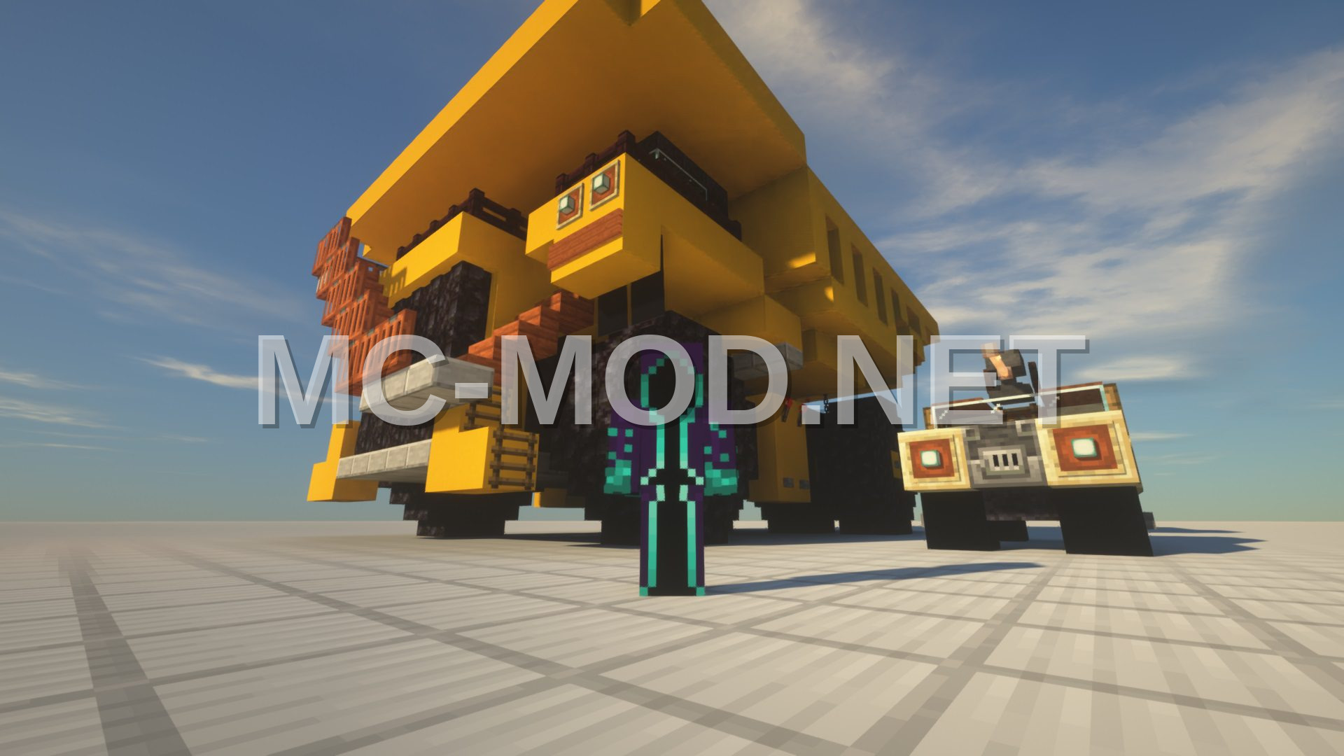 Massive Mining Dump Truck