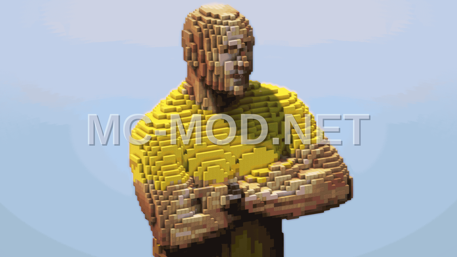 Massive Rock Statue