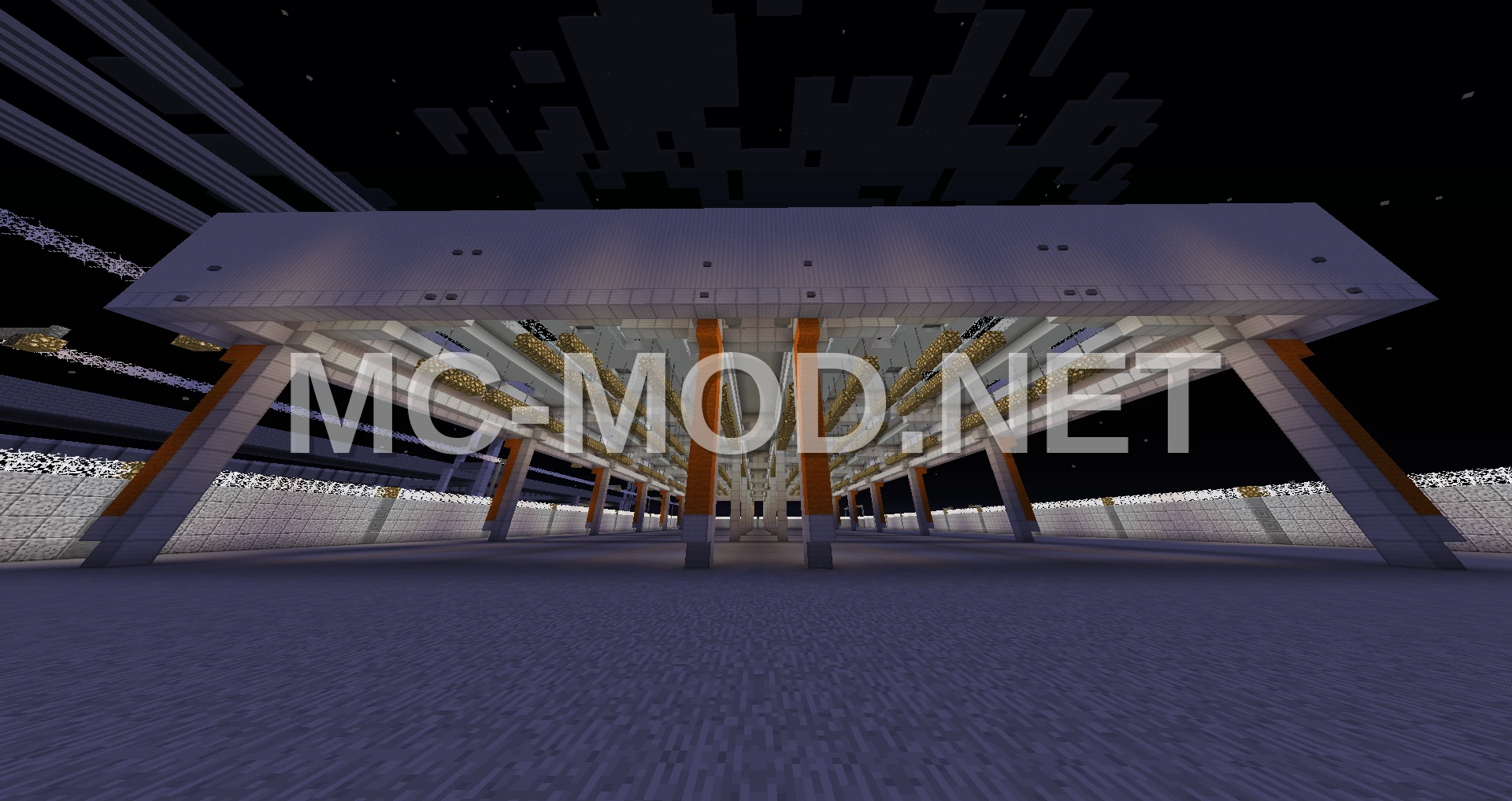 Massive Storage Warehouse Structure