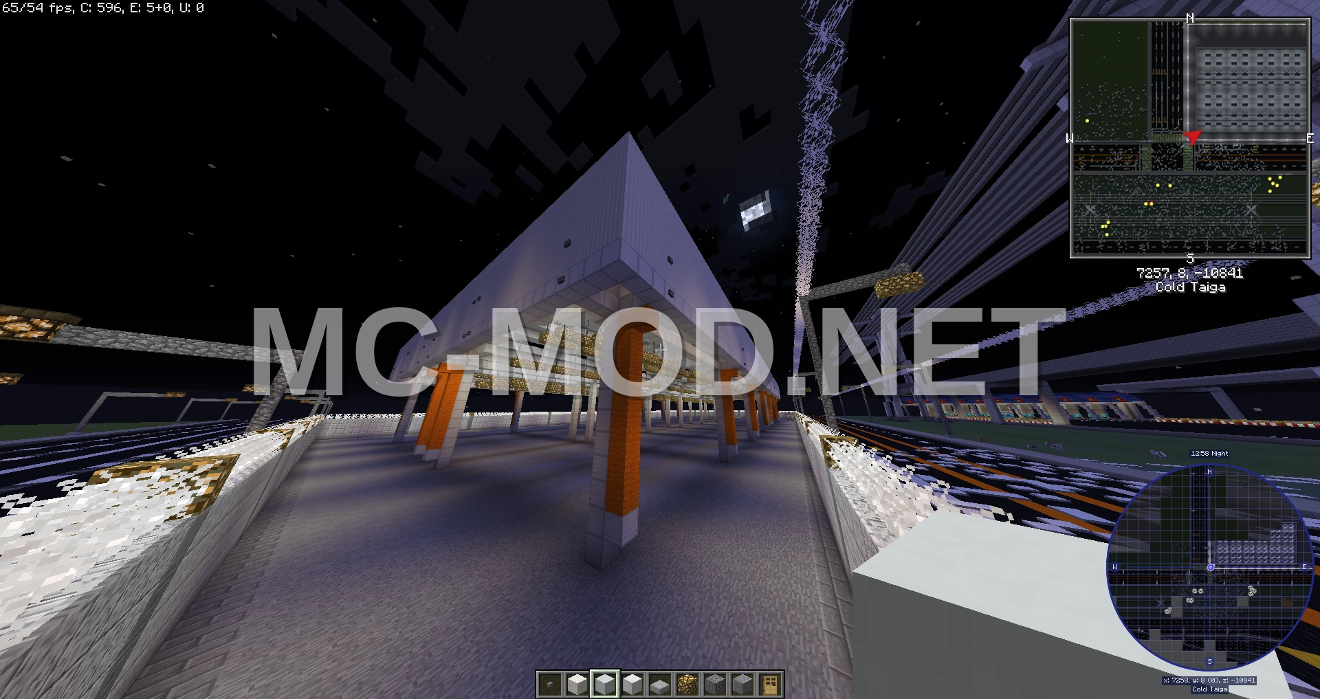 Massive Storage Warehouse Structure