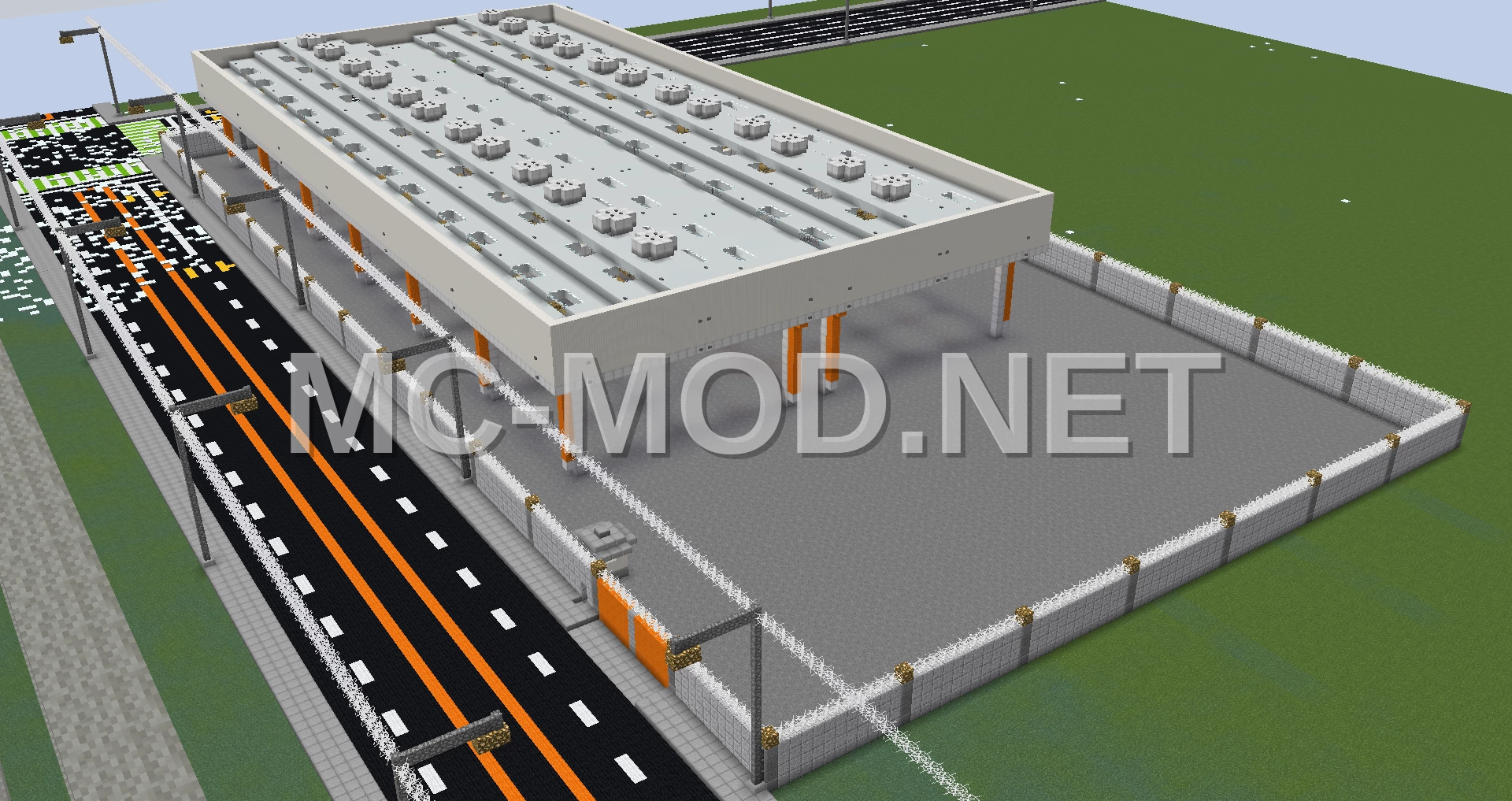 Massive Storage Warehouse Structure