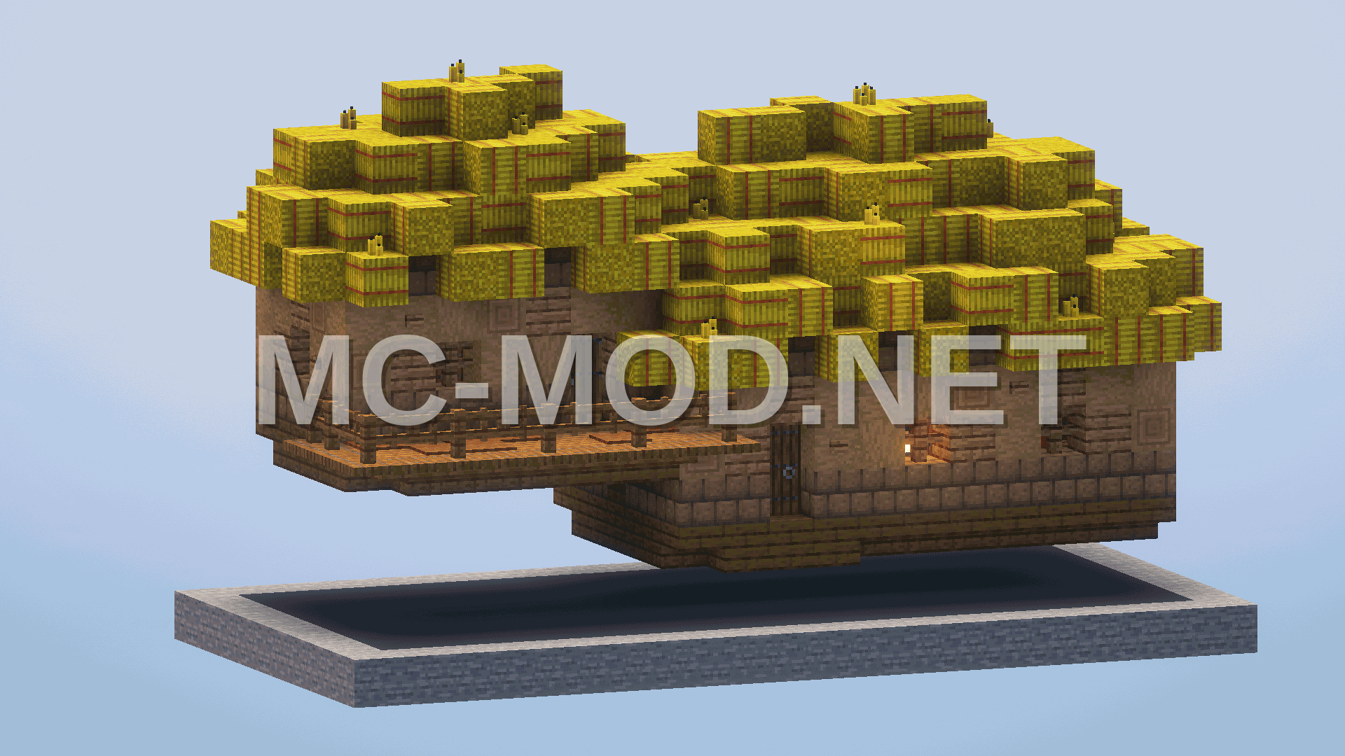 Mayan Treehouses Scale 1-10