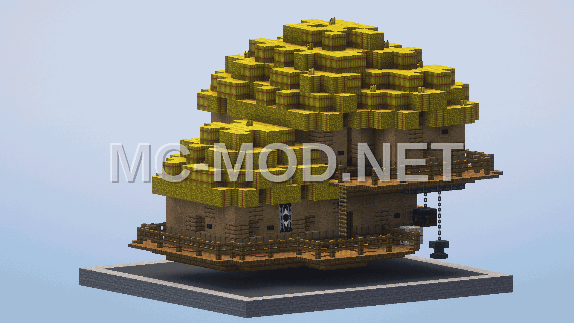 Mayan Treehouses Scale 1-10