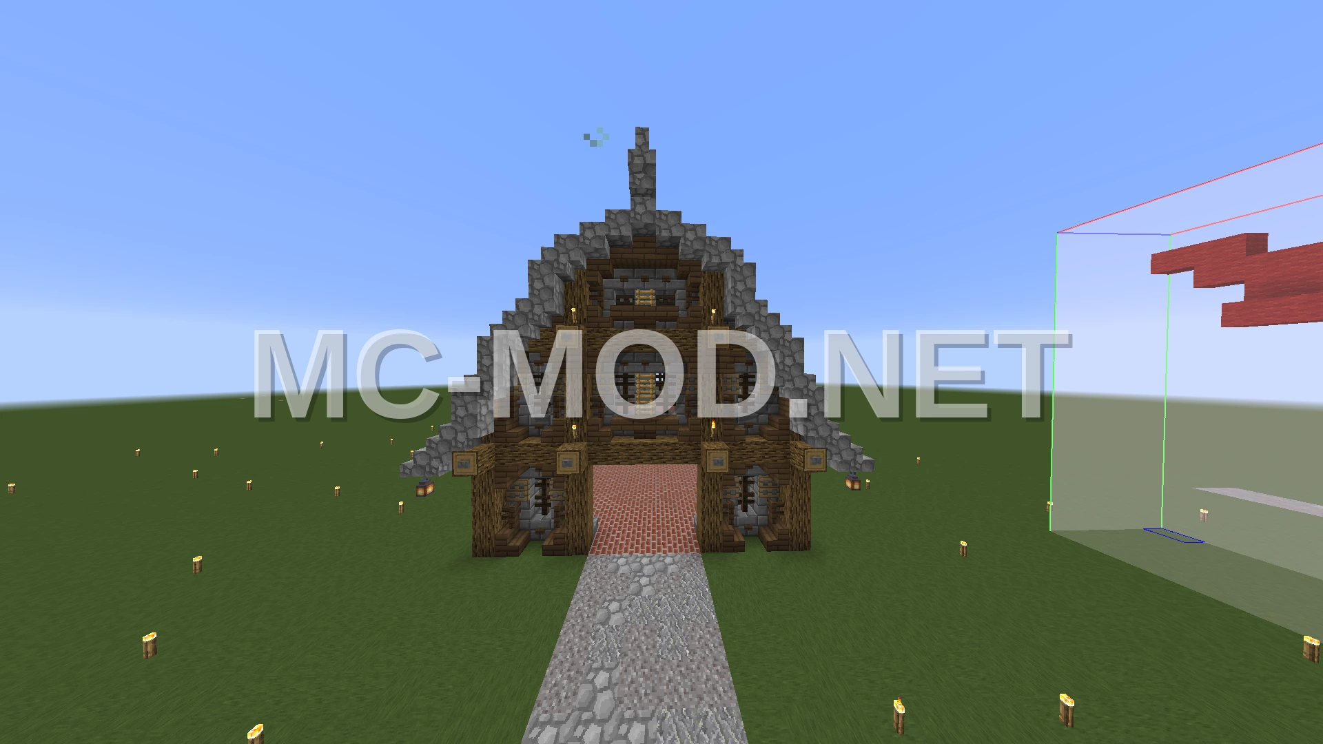 Medieval Barn Structure