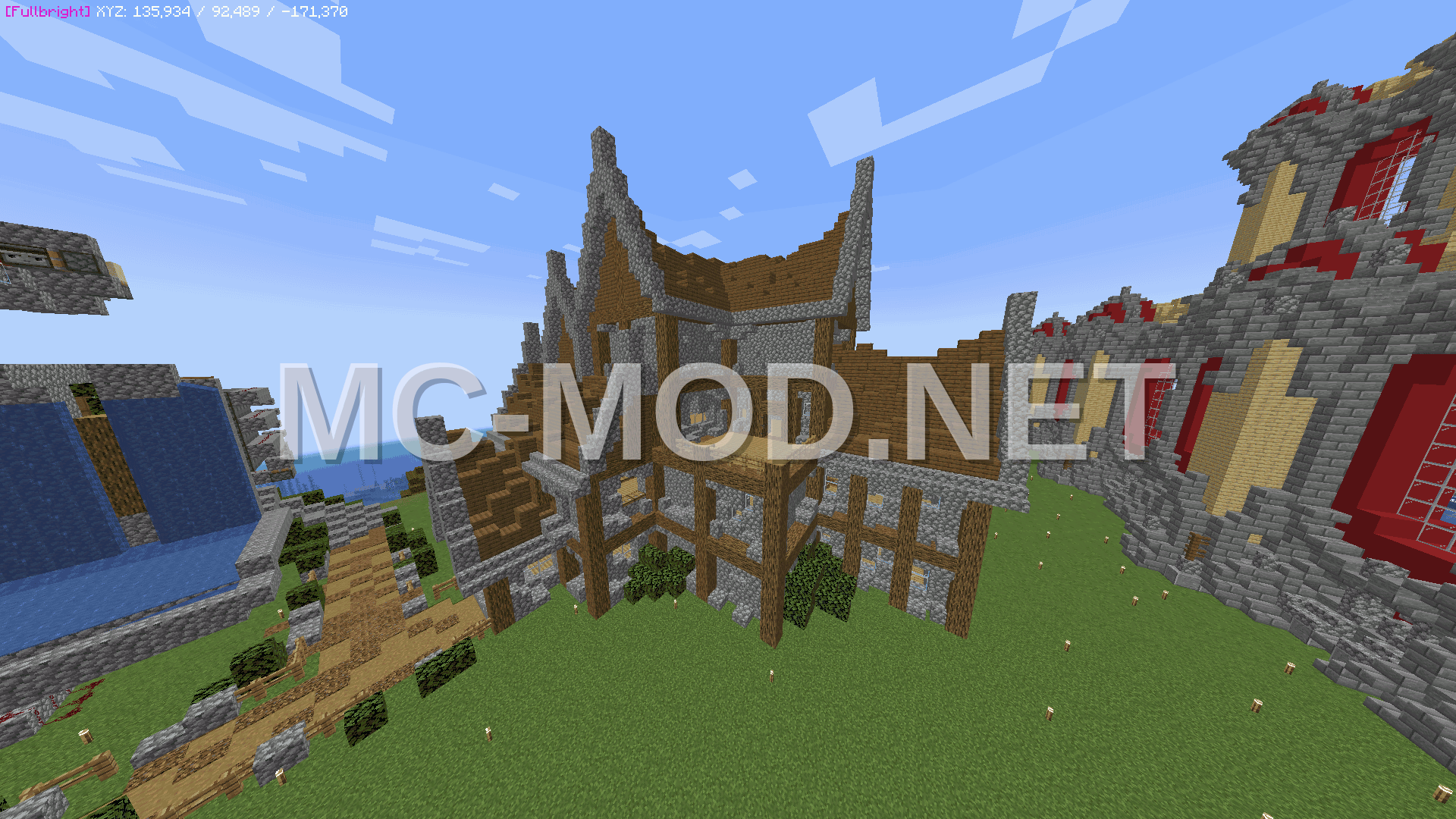Medieval Base With Interior