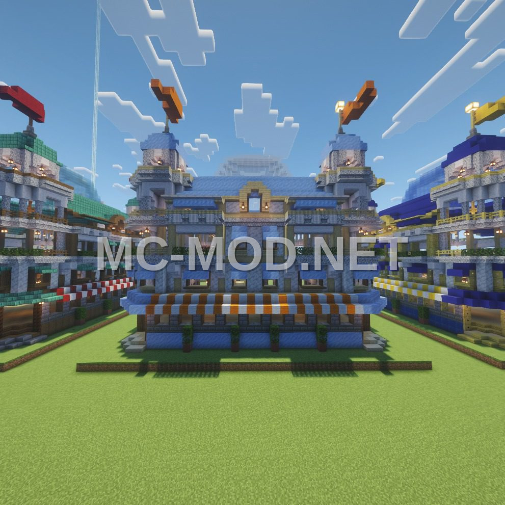 Medieval Blue Shop
