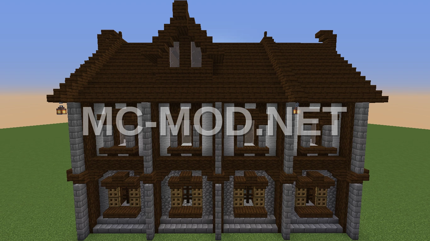 Medieval Building 21 Town Structure