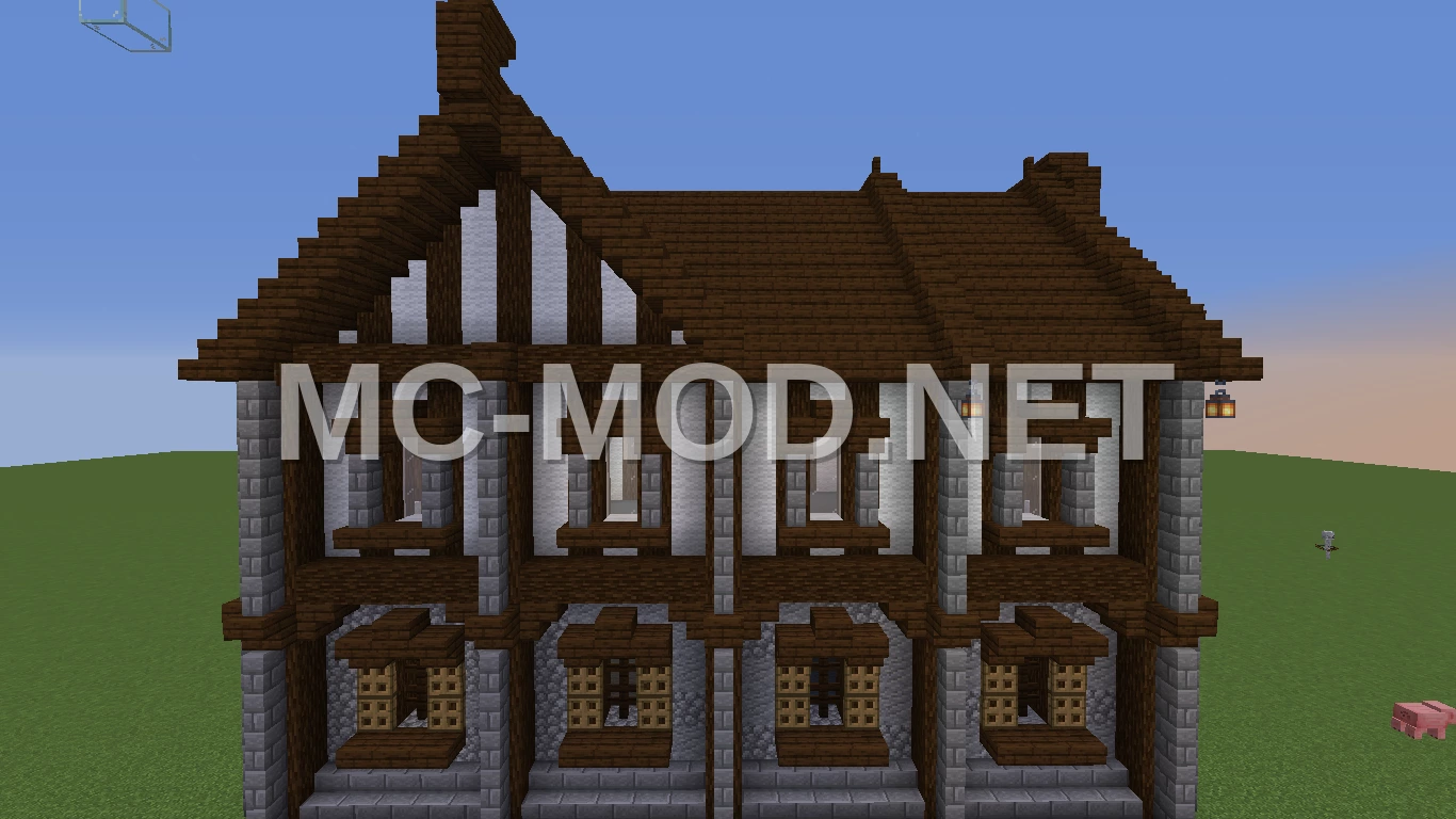 Medieval Building 21 Town Structure