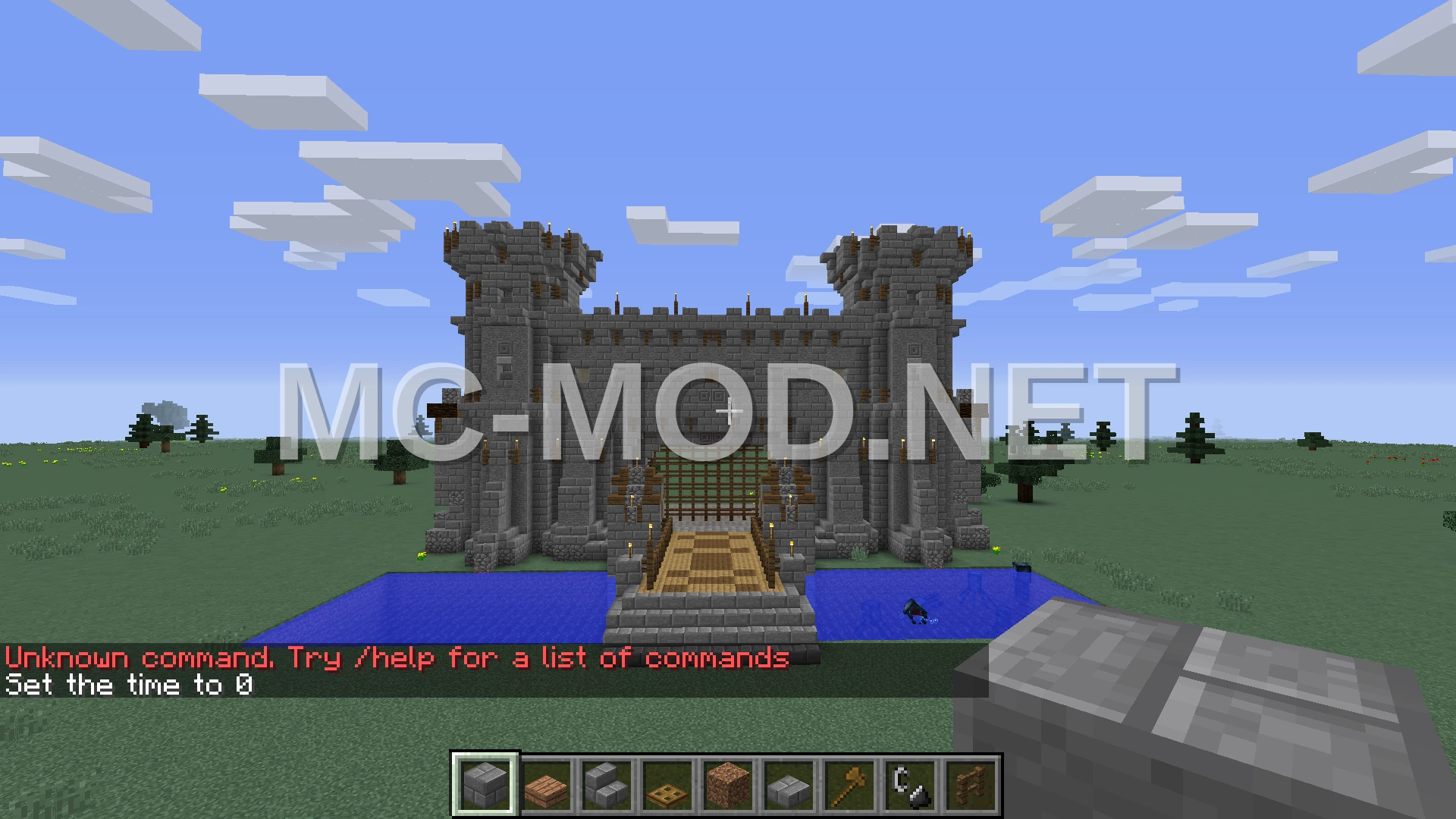 Medieval Castle Gatehouse Entrance
