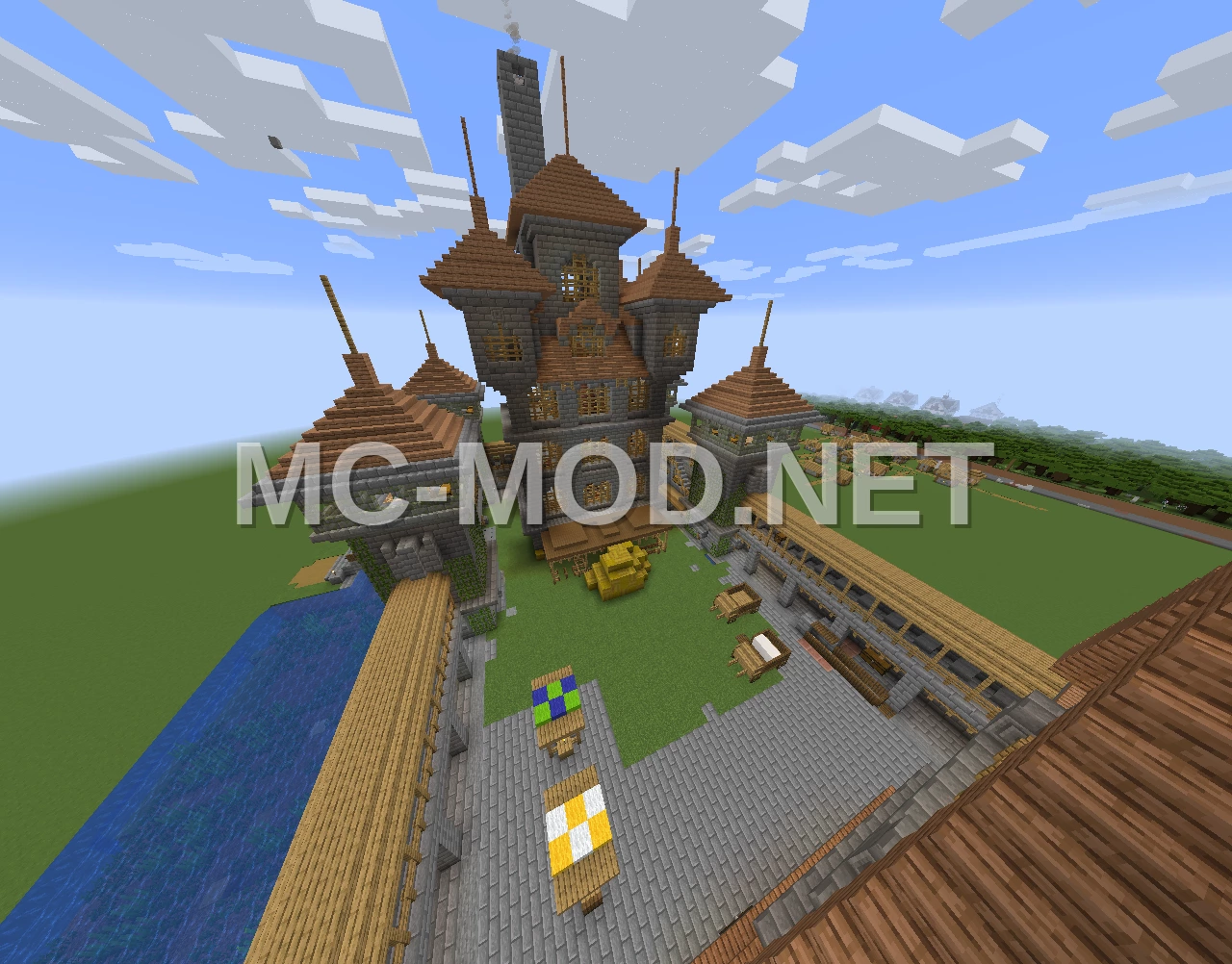Massive Medieval Castle