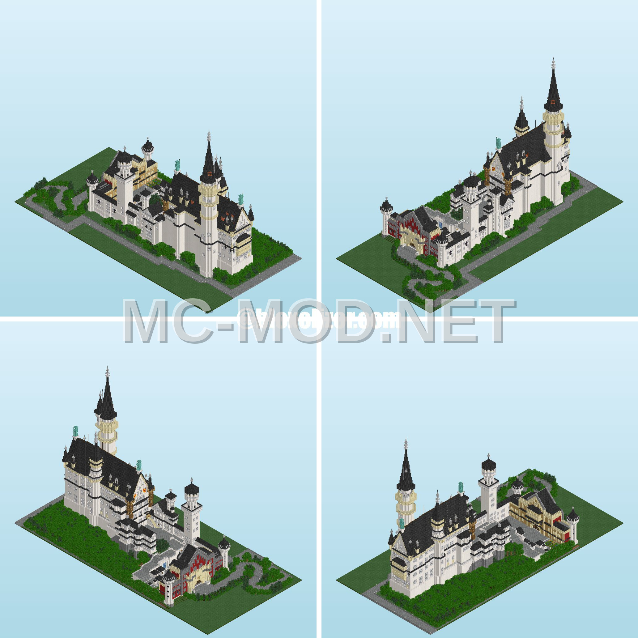 Grand Quartz Castle Structure