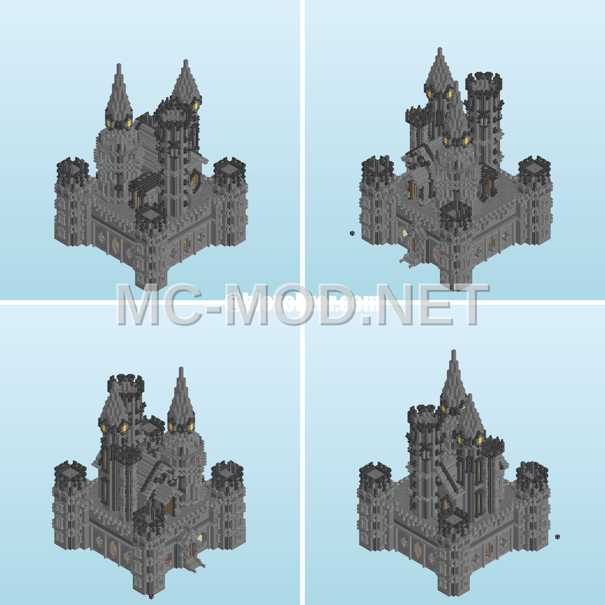 Medieval Stone Castle Keep