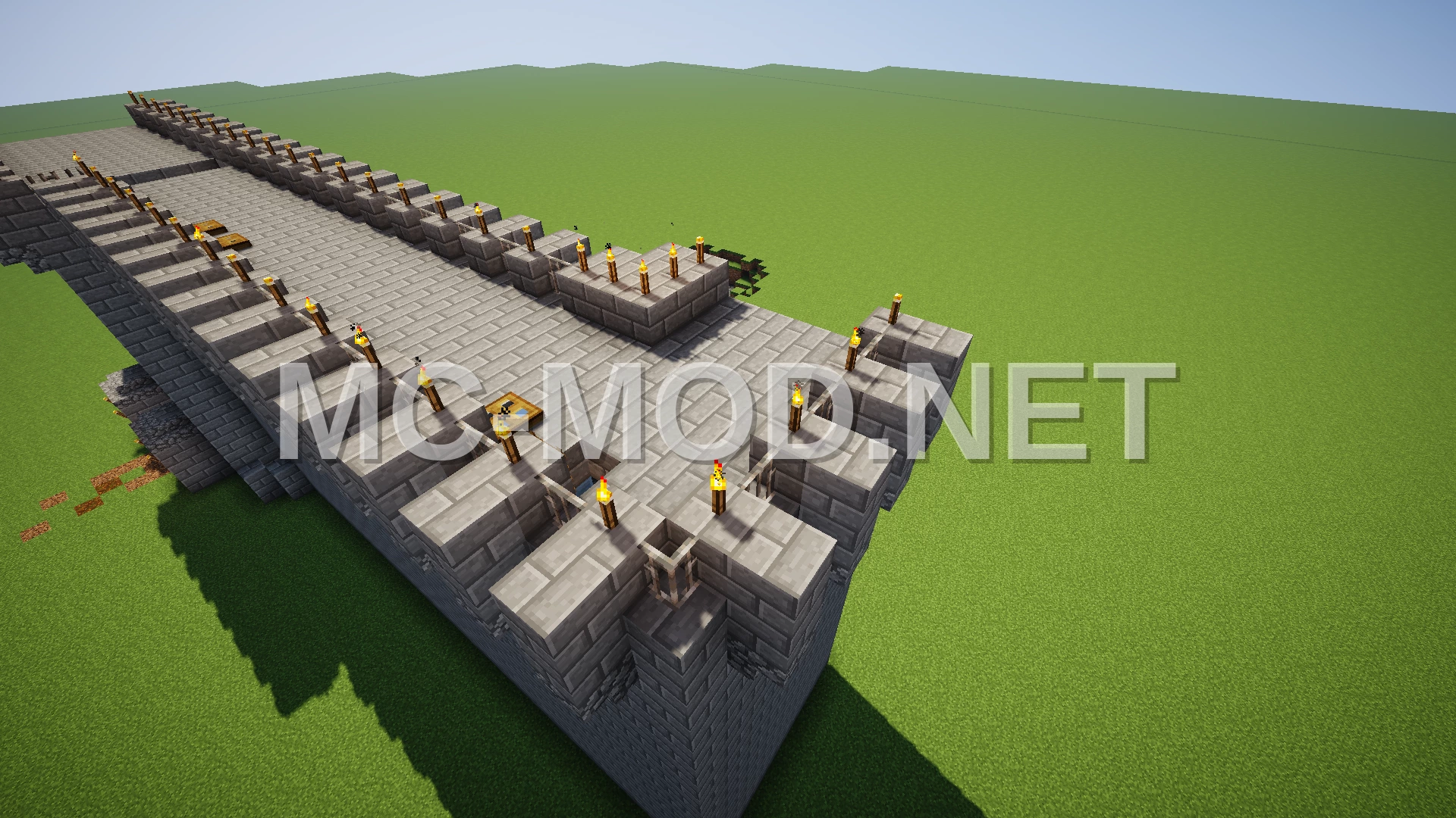 Medieval Castle Wall Corner