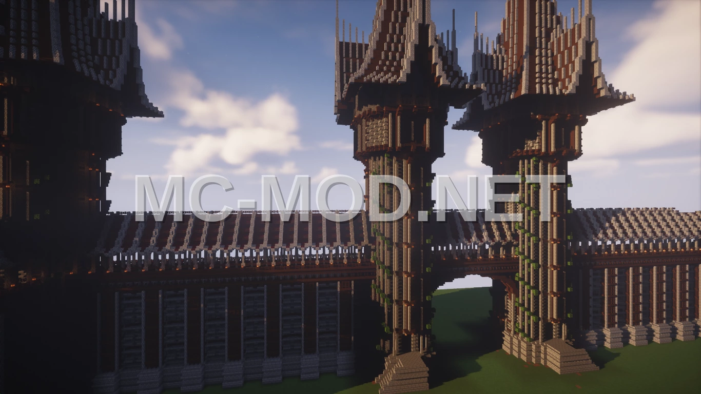 Medieval Castle Walls and Towers