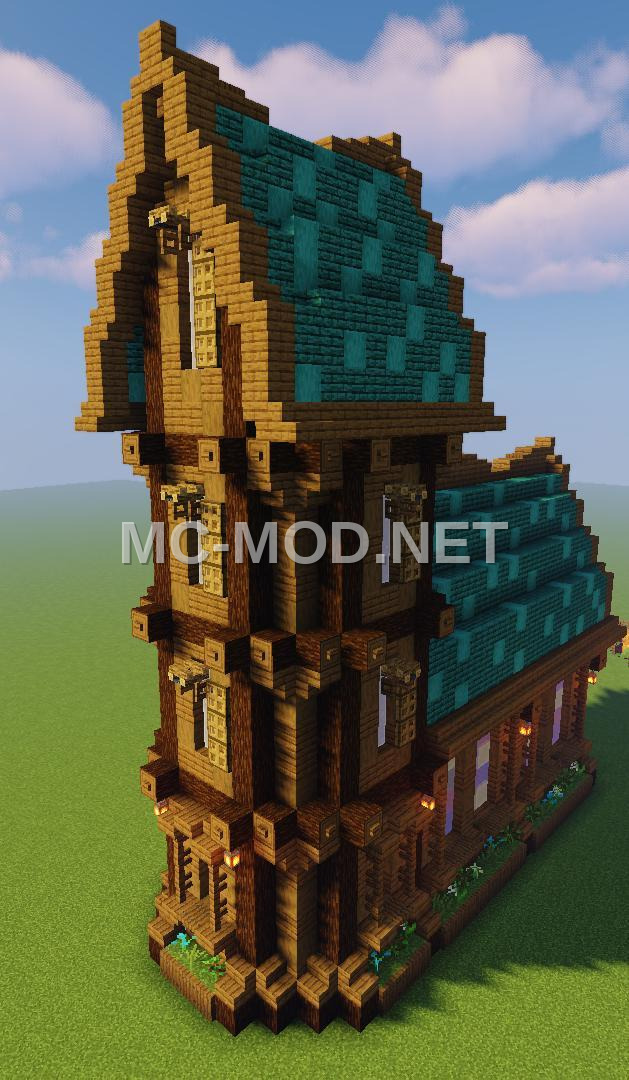 Medieval Fantasy Church Structure
