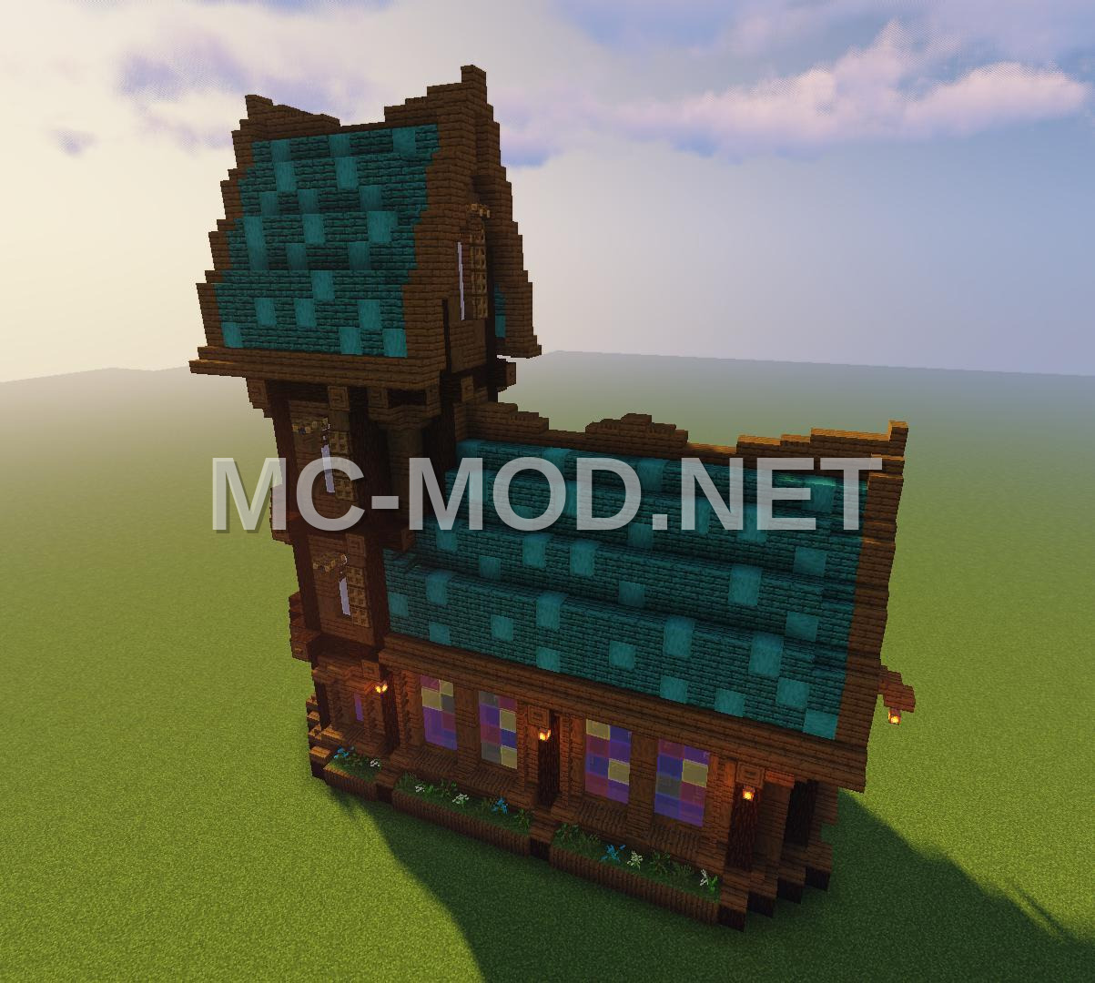Medieval Fantasy Church Structure