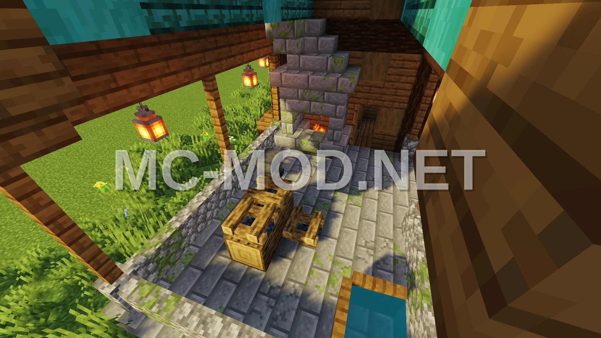 Medieval Fantasy Forge Structure