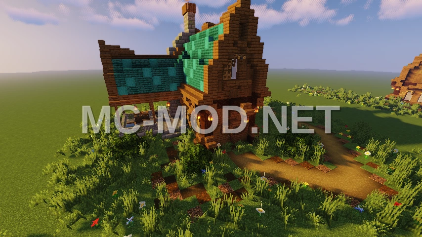 Medieval Fantasy Forge Structure