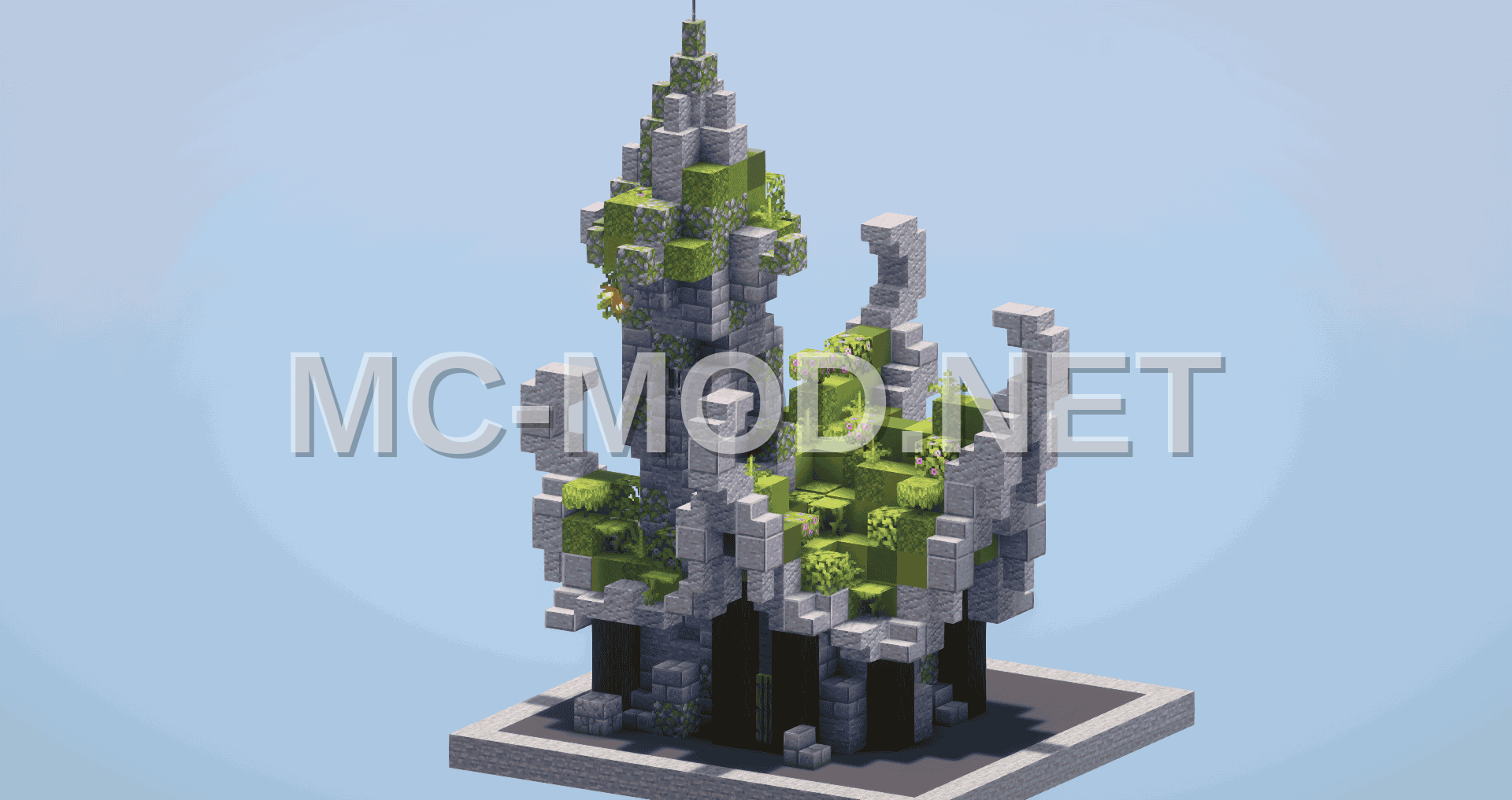 Medieval Fantasy House With Animal Elements