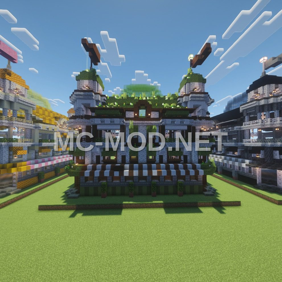 Medieval Green Shop