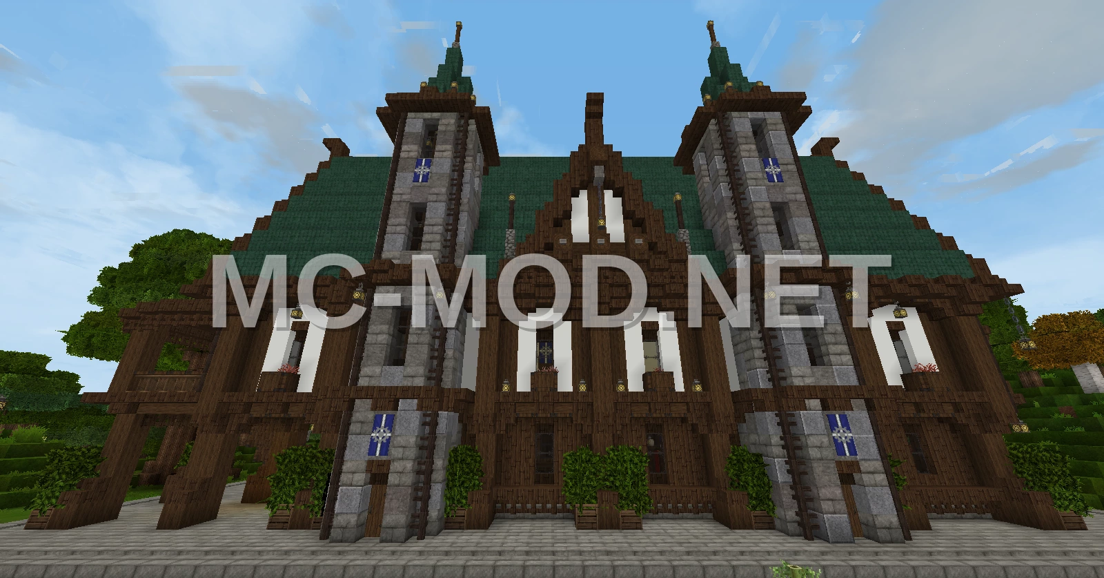 Medieval Guild Hall Structure