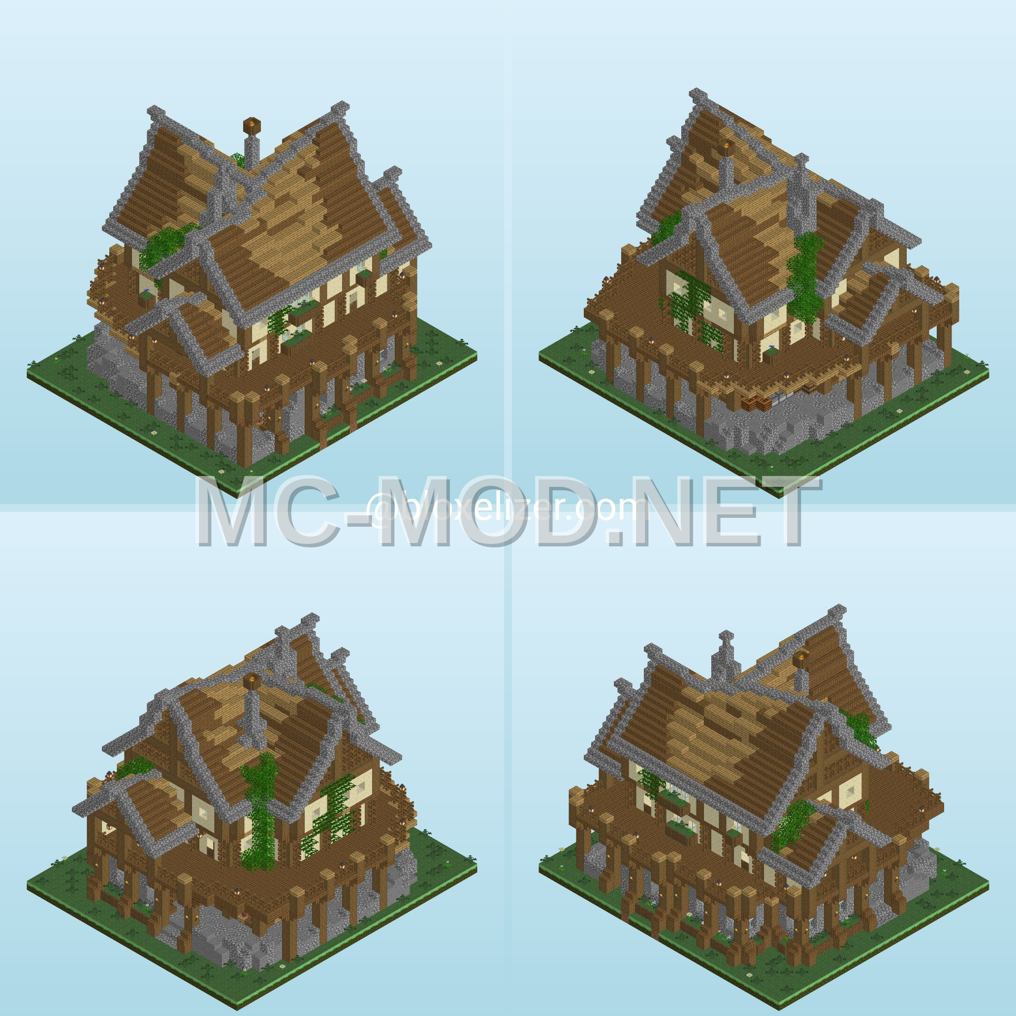 Spruce Medieval House