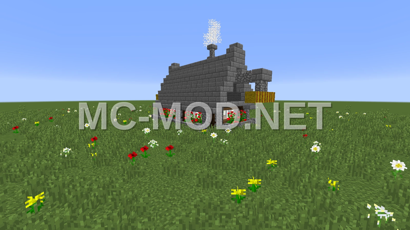 Medieval Home with Gardens and Storage