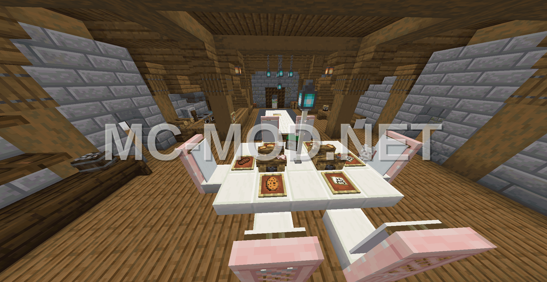 Medieval Spruce Log House