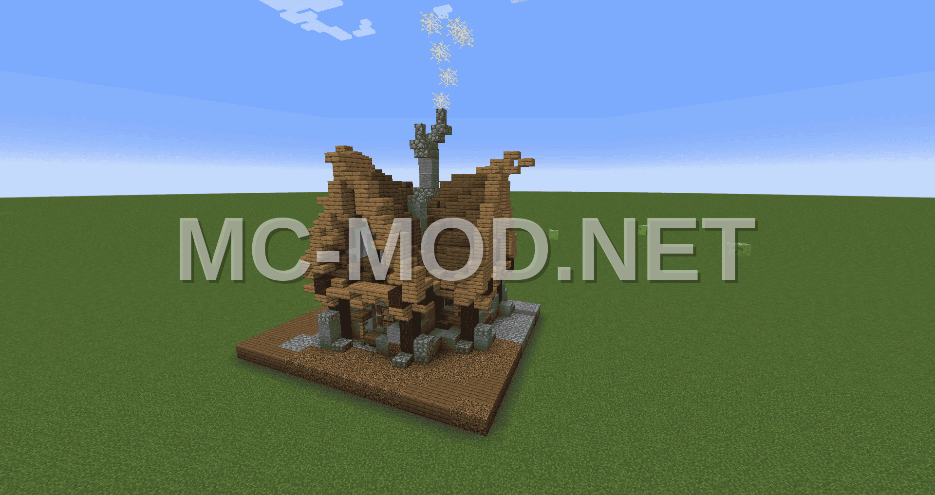 Spruce Plank Medieval Starter House