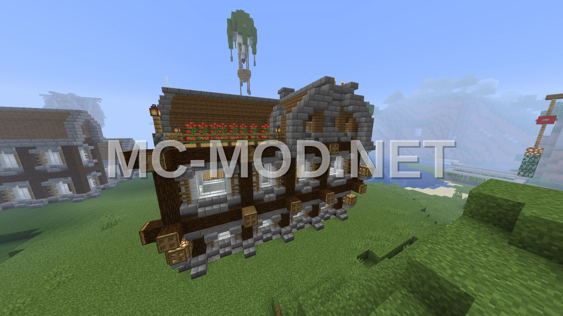 Classic Medieval House With Oak Planks