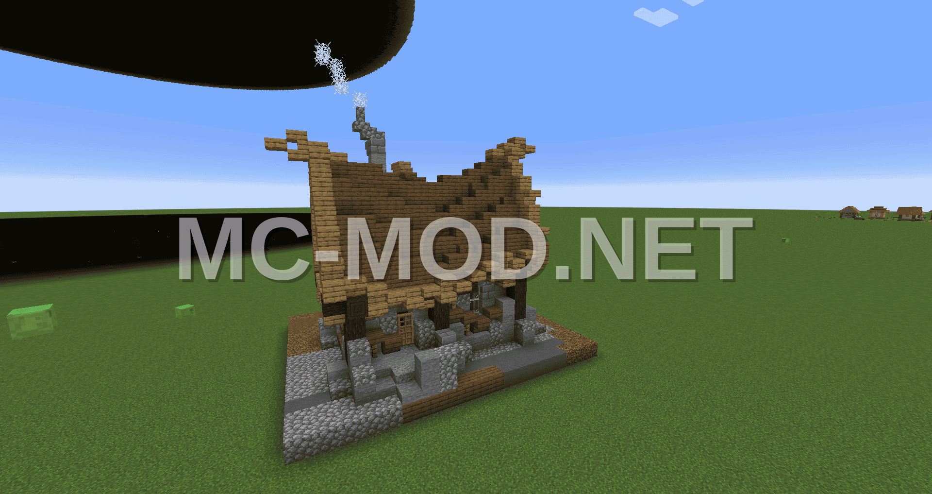 Spruce Plank Medieval Starter House