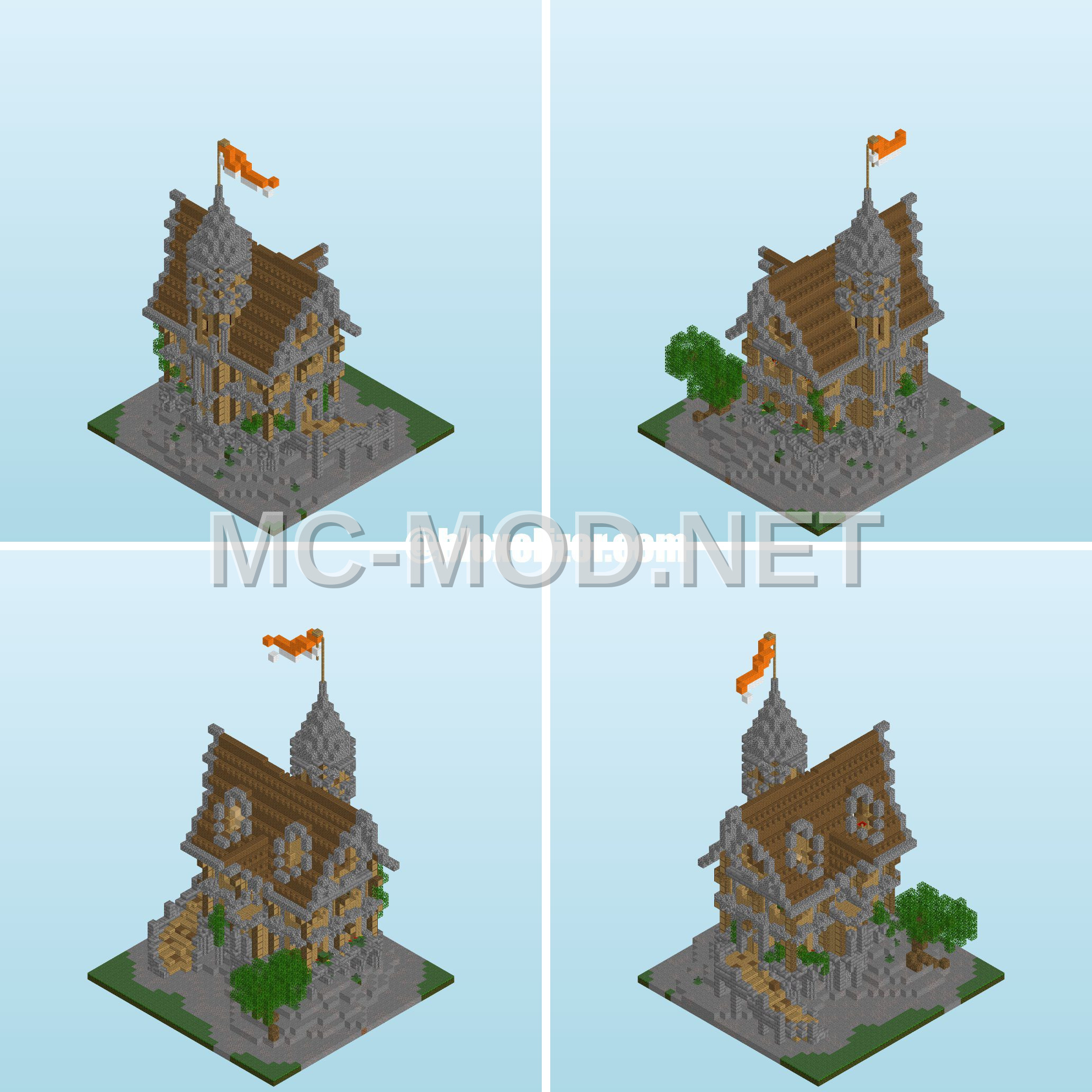 Medieval Stone & Oak House