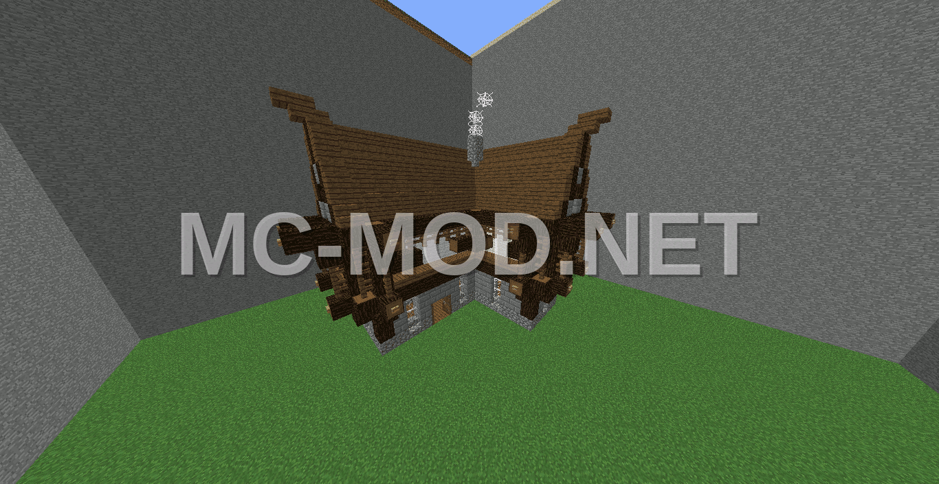 Spruce Plank Medieval House