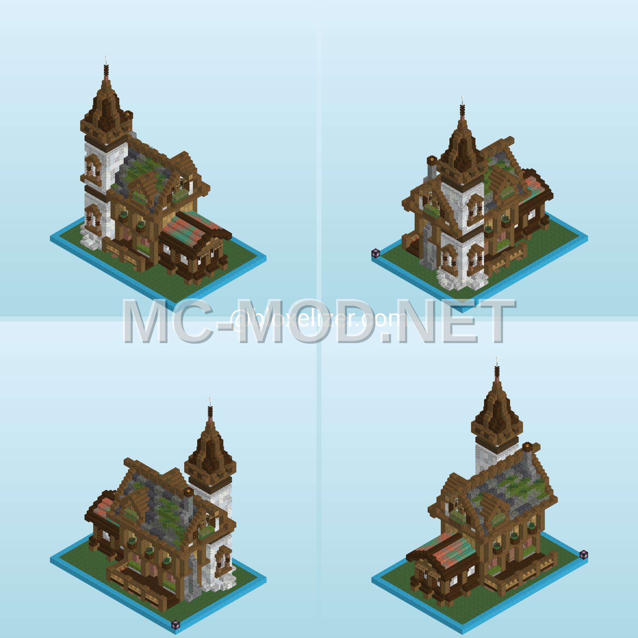 Spruce Medieval House Design