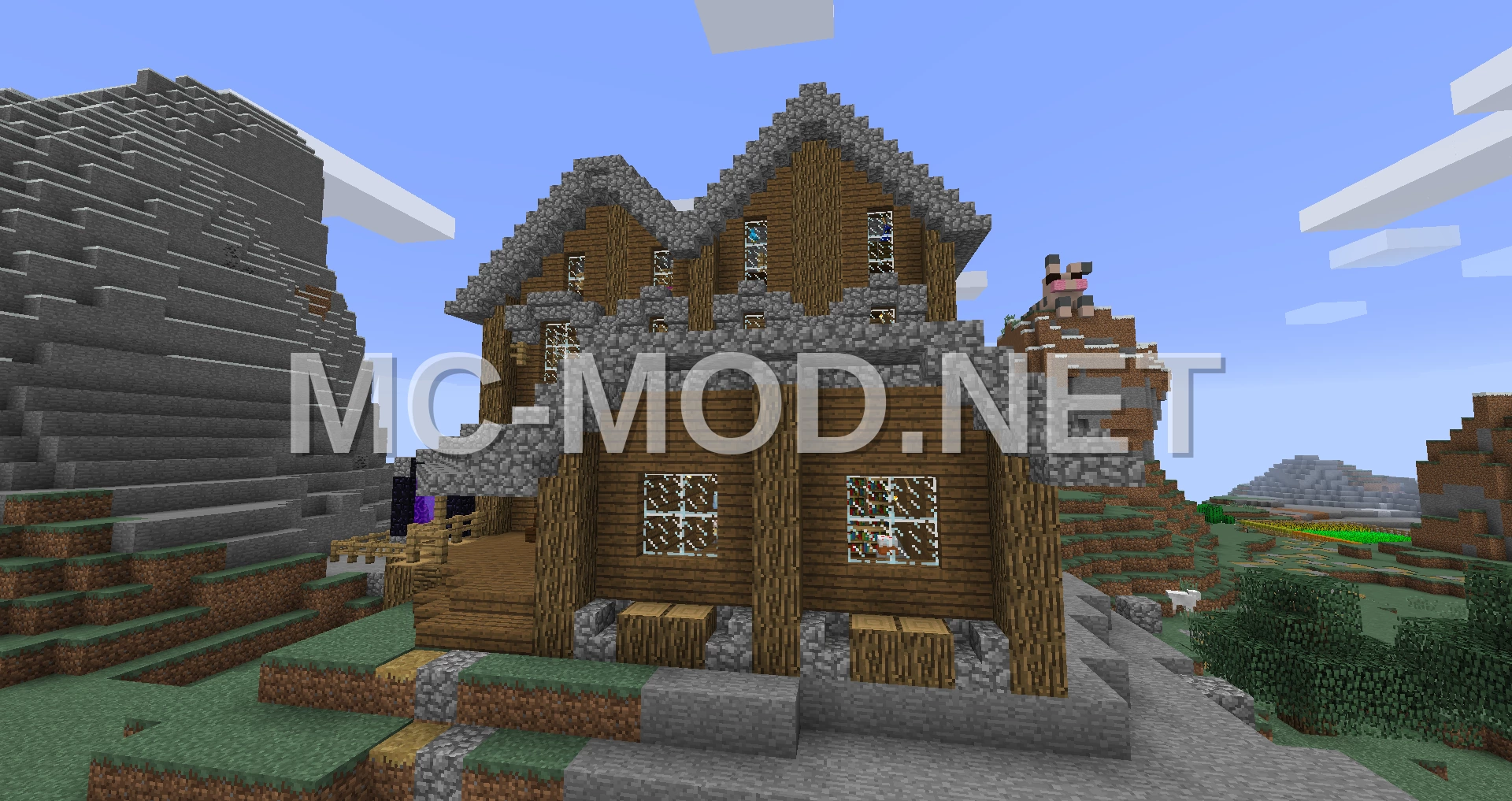 Medieval House With Furnishings