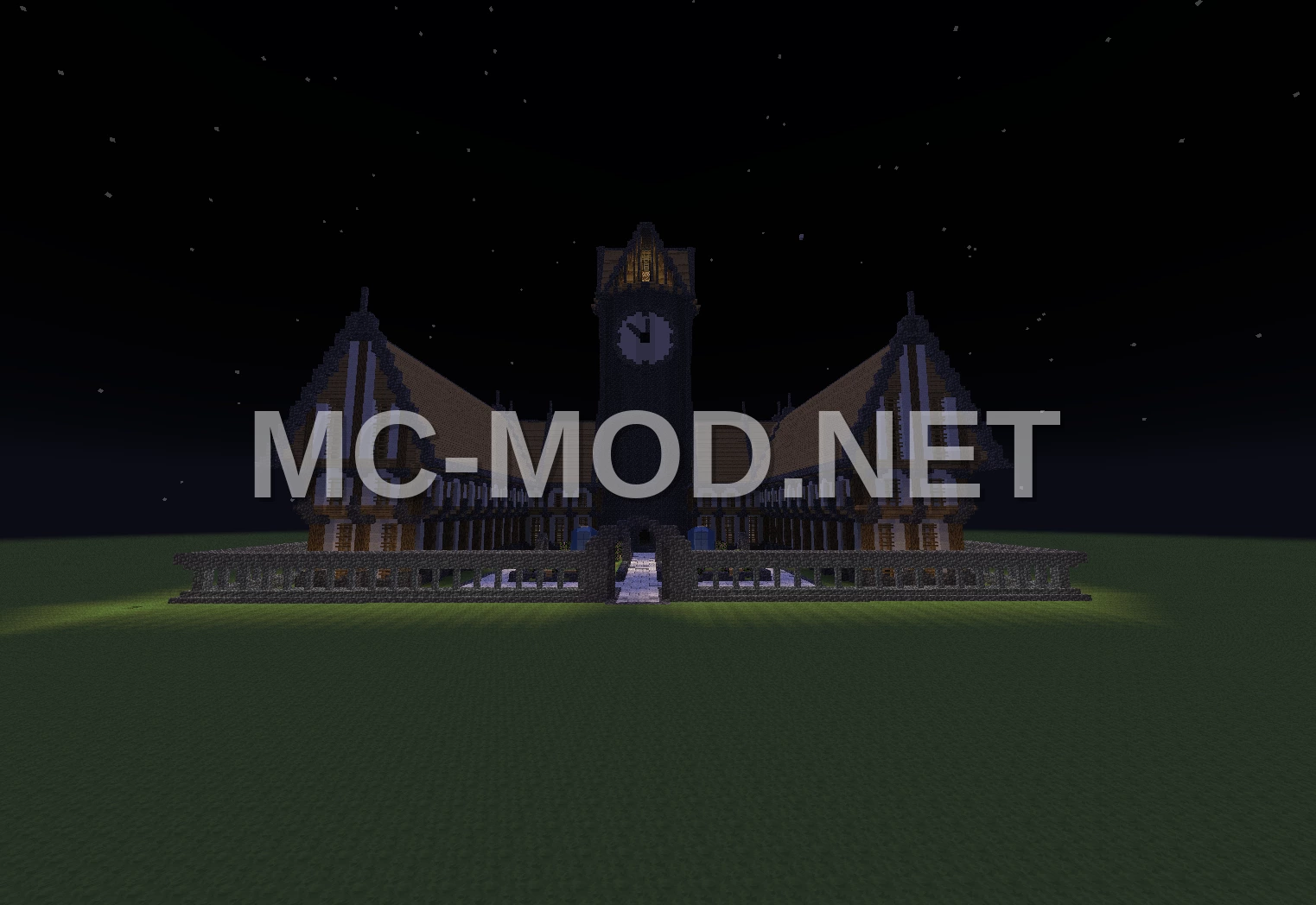 Medieval Tower House With Dirt Accents