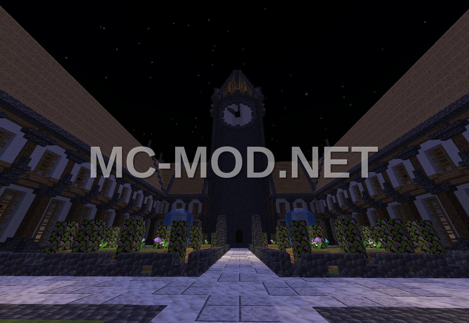 Medieval Tower House With Dirt Accents