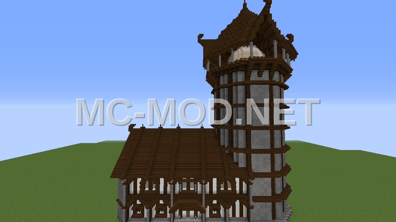 Medieval Lighthouse Structure