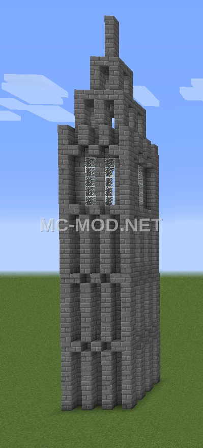 Medieval Lighthouse – Infested Stone Bricks