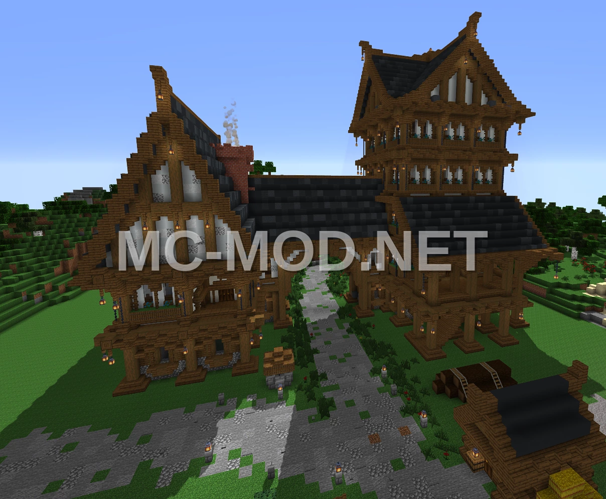 Medieval Mansion Build
