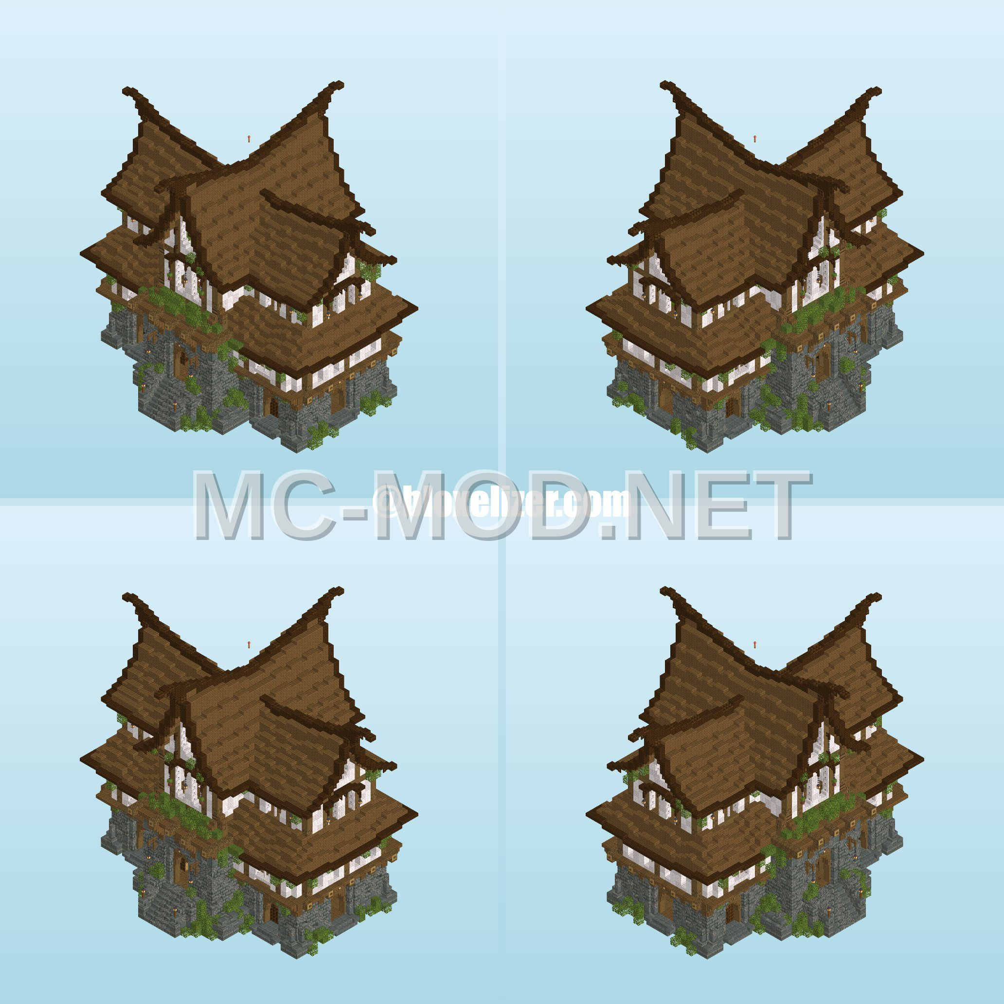 Medieval Spruce Mansion