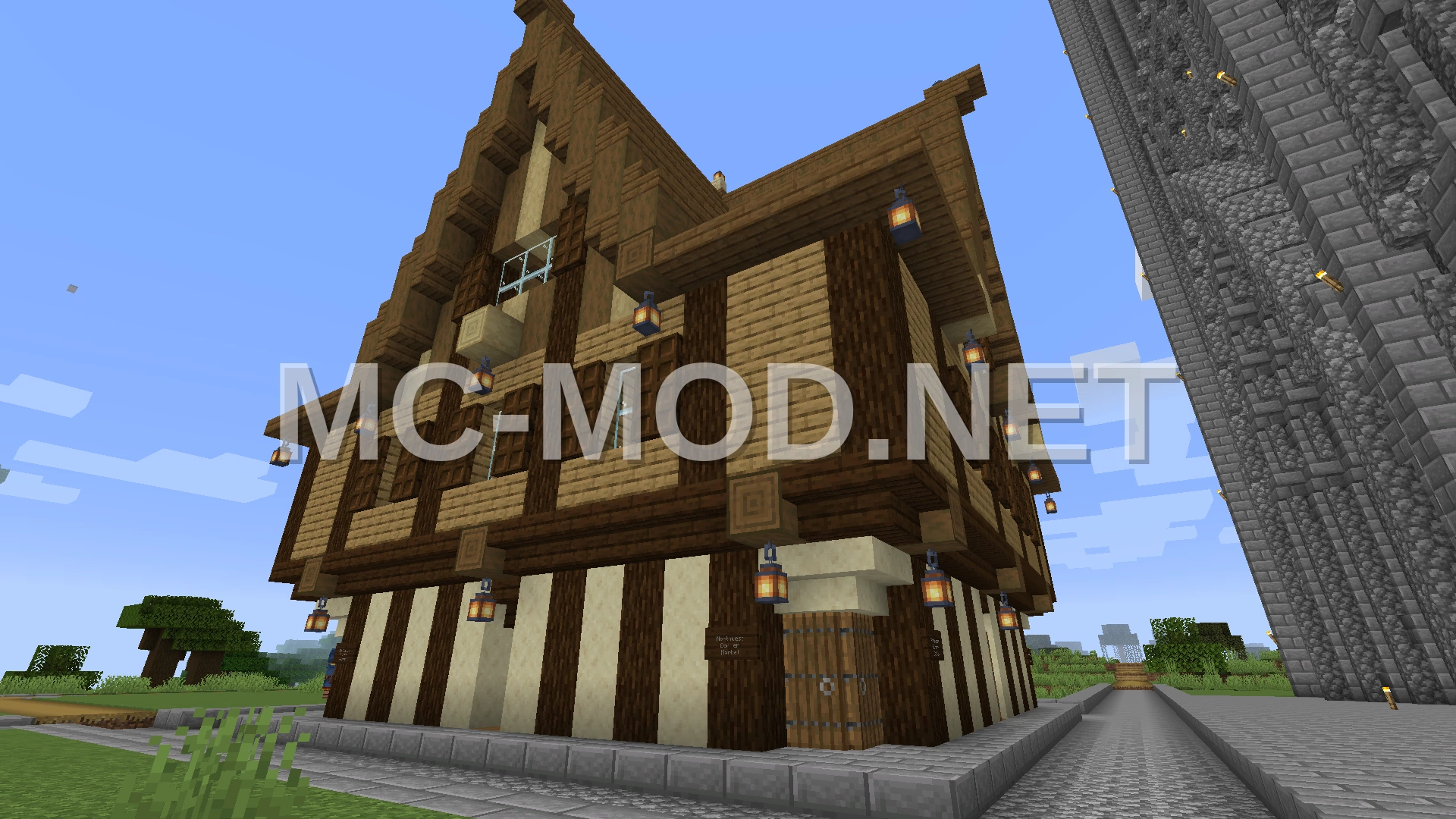 Medieval Marketplace Structure